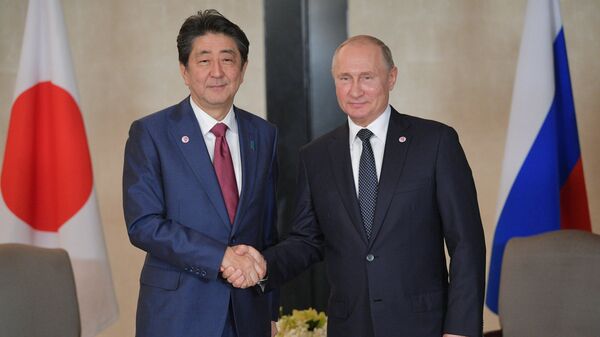 プーチン大統領と安倍首相【アーカイブ写真】 - Sputnik 日本