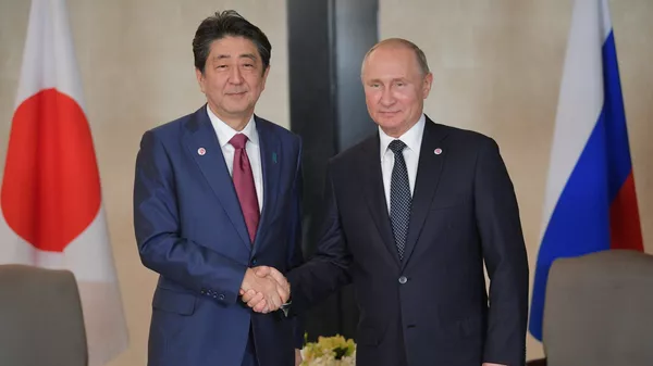 安倍晋三元首相とウラジーミル・プーチン大統領（アーカイブ写真） - Sputnik 日本