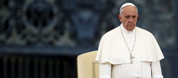 Pope Francis leads a Jubilee vigil prayer in Saint Peter's Square at the Vatican April 2, 2016. Pope Francis leads a Jubilee vigil prayer in Saint Peter's Square at the Vatican April 2, 2016. - Sputnik 日本