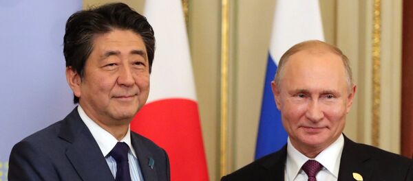 プーチン大統領と安倍首相 プーチン大統領と安倍首相 - Sputnik 日本