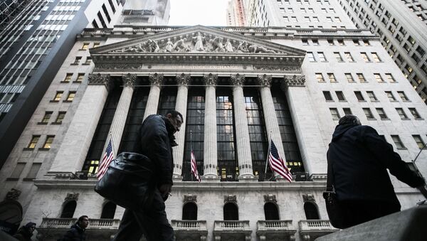 Здание Нью-Йоркской фондовой биржи - Sputnik 日本