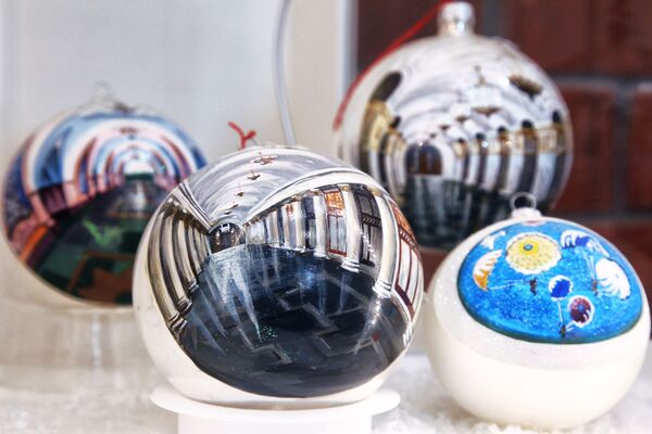 ヨールカ用装飾の工場にある博物館の展示 - Sputnik 日本