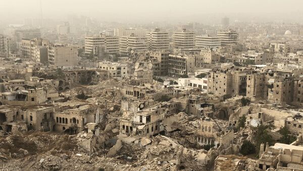 Разрушения в Алеппо, Сирия - Sputnik 日本