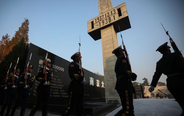 南京大虐殺から８１年、犠牲者を追悼するセレモニー、中国　南京市 - Sputnik 日本