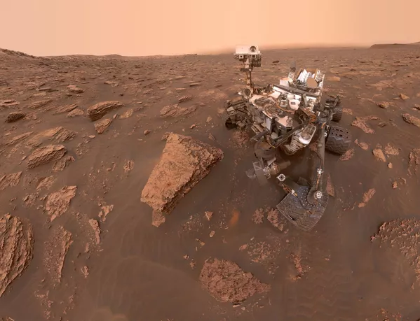 火星探査車キュリオシティが火星の嵐の最中に自撮り - Sputnik 日本
