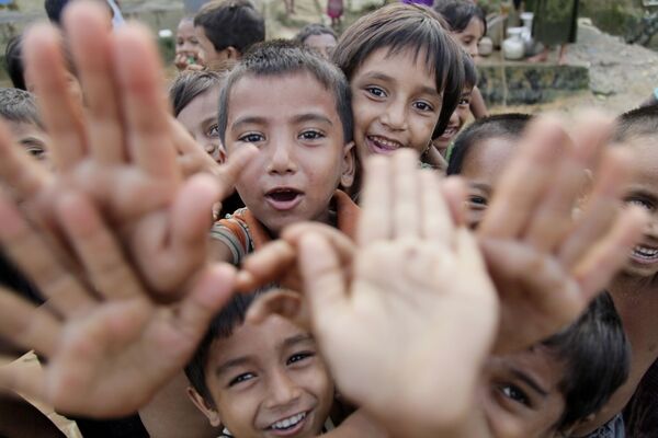 ロヒンギャ難民キャンプの子どもたち、バングラデシュ - Sputnik 日本