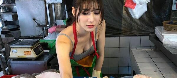 台湾の市場で、最も美しい魚売りの女性が見つかる - Sputnik 日本