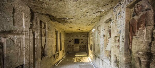 Обнаруженная нетронутая гробница верховного жреца в Египте - Sputnik 日本