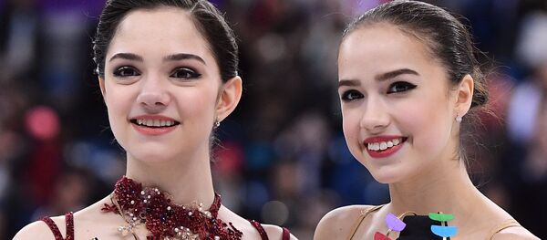 2018年平昌五輪に出場したザギトワとメドベージェワ(アーカイブ写真) 2018年平昌五輪に出場したザギトワとメドベージェワ(アーカイブ写真) - Sputnik 日本