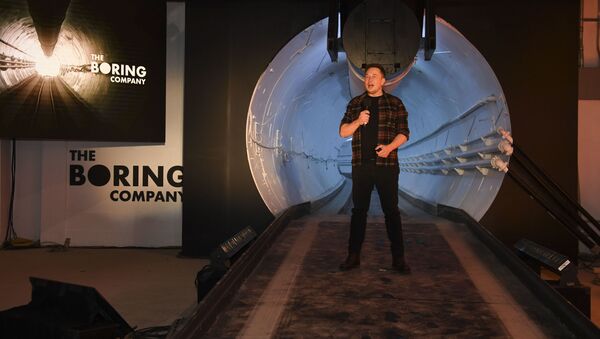 Открытие первого скоростного подземного туннеля под Лос-Анджелесом - Sputnik 日本