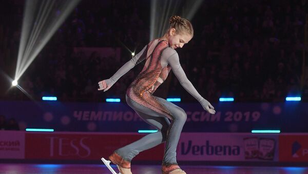 ロシアの１４歳のフィギュアスケート選手、アレクサンドラ・トゥルソワ - Sputnik 日本