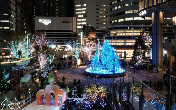 東京のクリスマスイルミネーション - Sputnik 日本