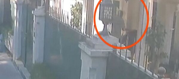 Кадр с камеры видеонаблюдения в резиденции генерального консула Саудовской Аравии в день убийства Джамала Хашукджи Кадр с камеры видеонаблюдения в резиденции генерального консула Саудовской Аравии в день убийства Джамала Хашукджи - Sputnik 日本