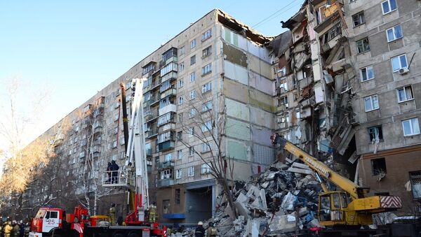 マグニトゴルスクの集合住宅崩落 - Sputnik 日本