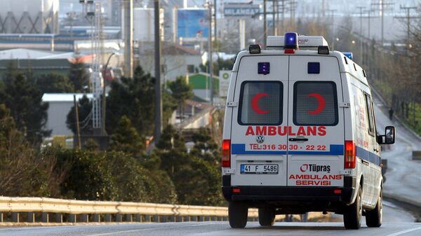 Una ambulancia turca (archivo) - Sputnik 日本