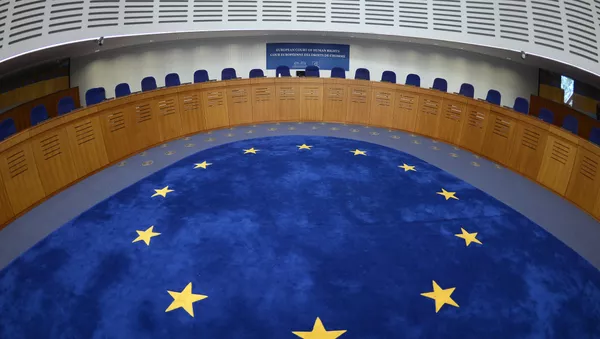 Tribunal Europeo de Derechos Humanos en Estrasburgo - Sputnik 日本