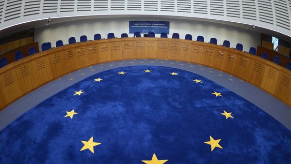Tribunal Europeo de Derechos Humanos en Estrasburgo - Sputnik 日本