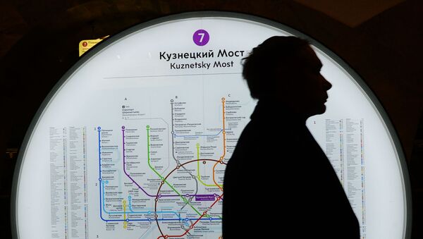 モスクワ地下鉄、最も古い路線図をネット上で公開【写真】 - Sputnik 日本