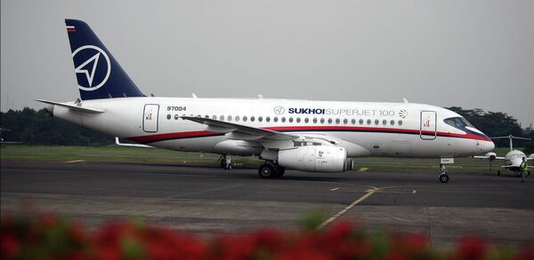 ロシアの旅客用航空機スホイ・スーパージェット100(SSJ100) ロシアの旅客用航空機スホイ・スーパージェット100(SSJ100) - Sputnik 日本