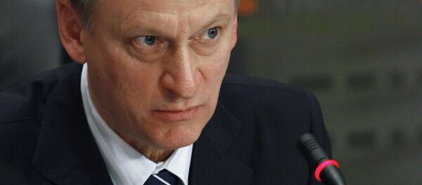 Пресс-конференция секретаря Совета безопасности РФ Николая Патрушева - Sputnik 日本