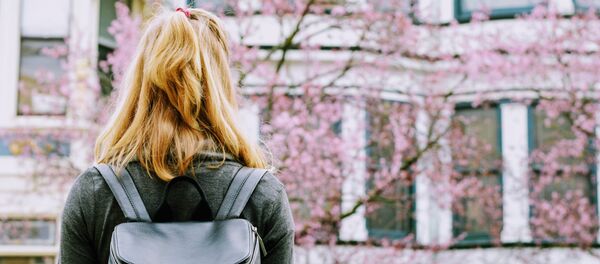 日本を訪れている女性（アーカイブ写真） - Sputnik 日本