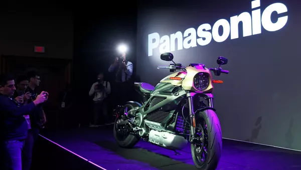 Первый электрический мотоцикл Harley-Davidson на международной выставке CES в Лас-Вегасе - Sputnik 日本