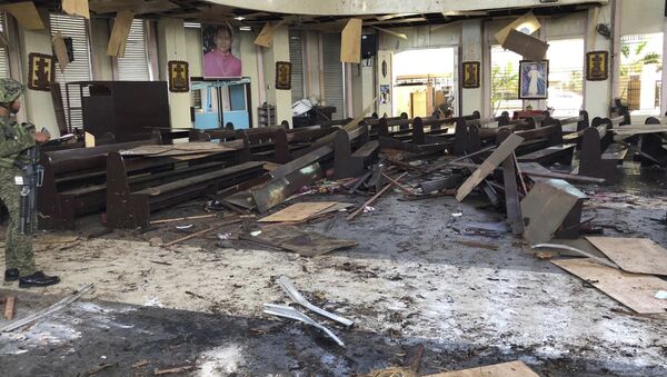 フィリピン教会爆発　容疑者が自首 - Sputnik 日本