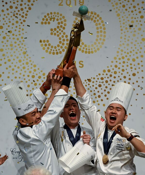 国際製菓コンクール「クープ・デュ・モンド・ドゥ・ラ・パティスリー２０１９」の優勝者 - Sputnik 日本