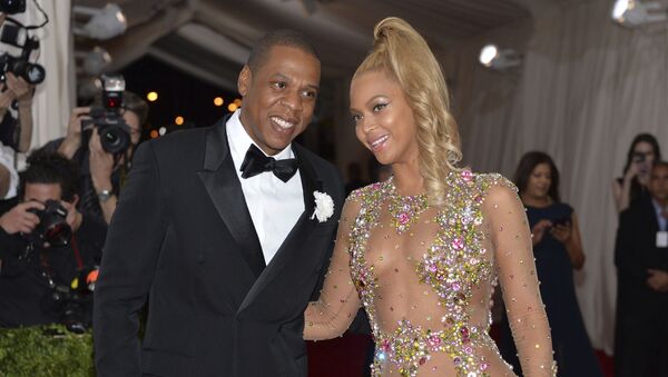 Певица Бейонсе и ее муж Jay Z на торжественном вечере в Нью-Йорке - Sputnik 日本