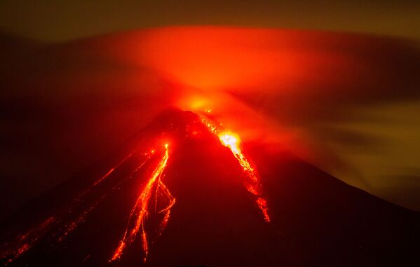 メキシコのコリマ火山 - Sputnik 日本