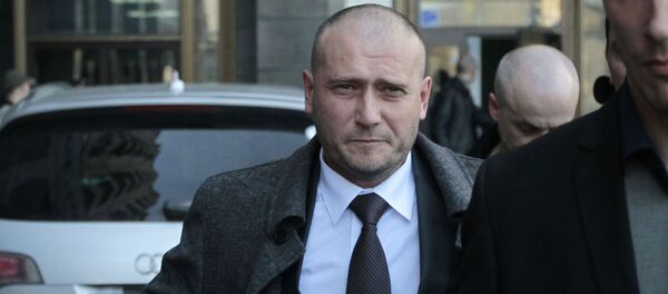 ウクライナ過激派のリーダー、ポロシェンコ大統領退陣を求める - Sputnik 日本