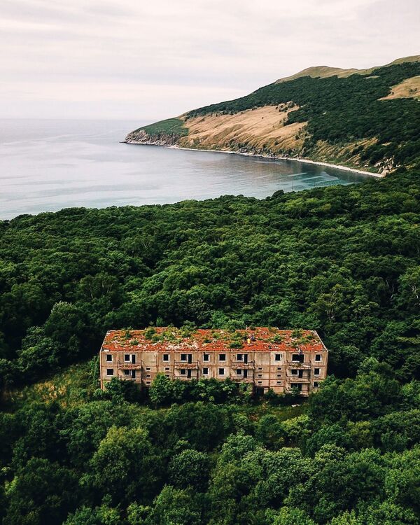 放棄された住宅、ロシア沿海地方アスコルド島 - Sputnik 日本