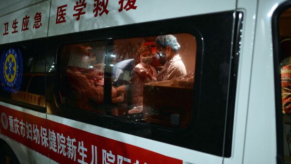 中国の救急車（アーカイブ写真） - Sputnik 日本