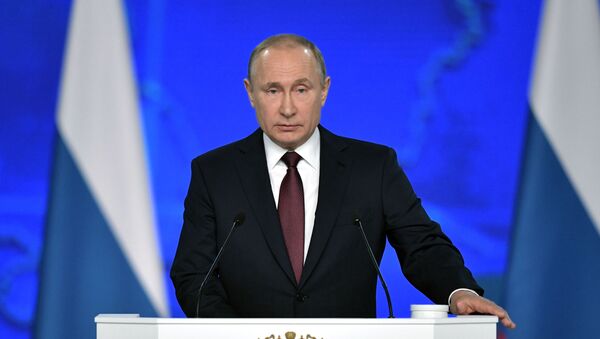 プーチン大統領がロシアの最新軍備を説明 - Sputnik 日本