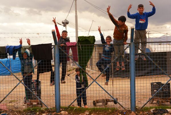シリア難民キャンプの子供たち。イラク - Sputnik 日本