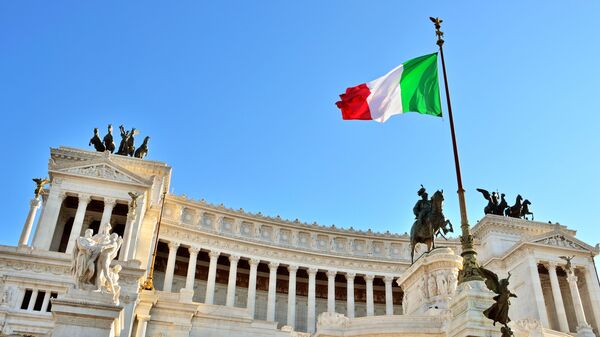 イタリアの旗　ローマ - Sputnik 日本