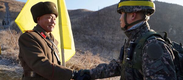 北朝鮮と韓国の兵士たち 北朝鮮と韓国の兵士たち - Sputnik 日本