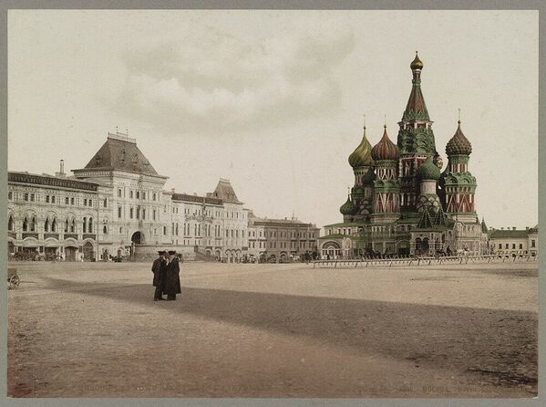 モスクワの赤の広場　ロシア帝国で初めて撮影されたカラー写真の１枚 - Sputnik 日本