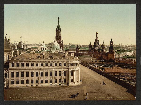 モスクワの風景　ロシア帝国で初めて撮影されたカラー写真の１枚
 - Sputnik 日本