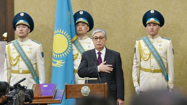 Церемония передачи полномочий президента Казахстана Касым-Жомарту Токаеву - Sputnik 日本
