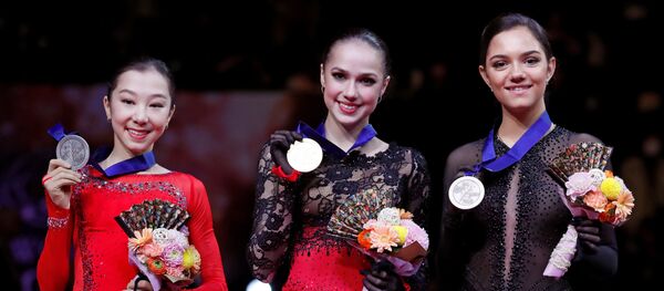 トゥルシンバエバ、ザギトワとメドベージェワ - Sputnik 日本