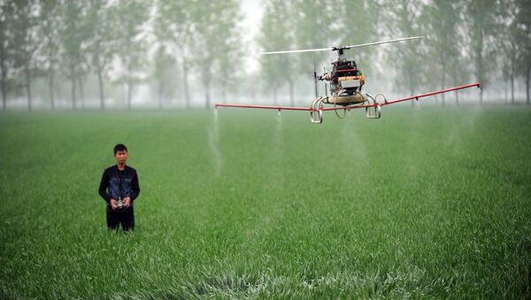 農業用ドローンの操縦士　中国で新しい人気の職業に - Sputnik 日本