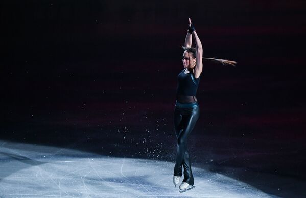 アリーナ・ザギトワ選手（ロシア）。さいたま市で開催されたフィギュアスケート世界選手権のエキシビションで - Sputnik 日本