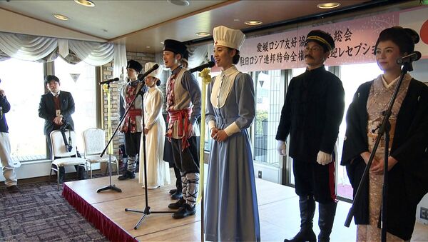 「誓いのコイン」出演俳優による歓迎の歌 - Sputnik 日本