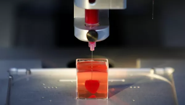 世界初の３Ｄプリンターでヒト組織から作成された世界初の生きた心臓。テルアビブ, イスラエル - Sputnik 日本
