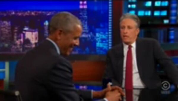 Барак Обама в The Daily Show Джона Стюарта - Sputnik 日本