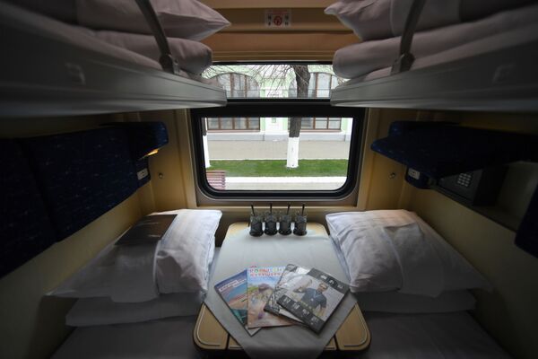 列車の旅は快適に ウラジオストク・モスクワ間に最新車両 列車の旅は快適に ウラジオストク・モスクワ間に最新車両 - Sputnik 日本