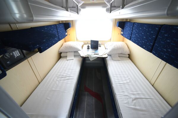 列車の旅は快適に ウラジオストク・モスクワ間に最新車両 列車の旅は快適に ウラジオストク・モスクワ間に最新車両 - Sputnik 日本