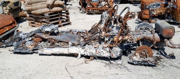 灰になったフェラーリが競売に 灰になったフェラーリが競売に - Sputnik 日本