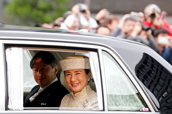 皇居に到着した皇太子さまと皇太子妃雅子さま - Sputnik 日本